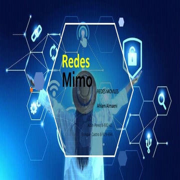 redes mimo | PPTX