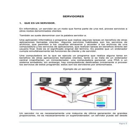 Investigacion servidores
