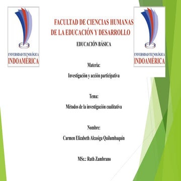 METODOS DE LA INVESTIGACION CUALITATIVA