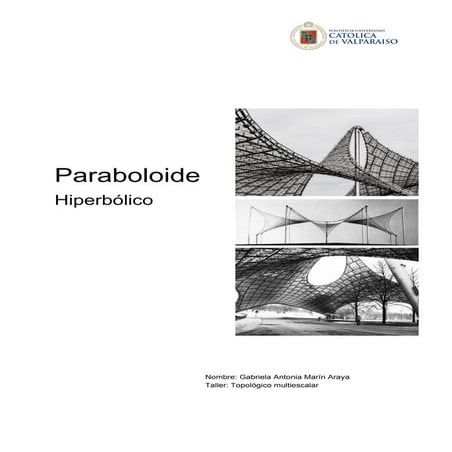 Investigación Paraboloide Hiperbólico (Topológico)