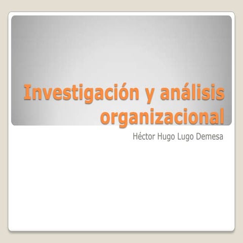 Fases del proceso de Desarrollo Organizacional | PPTX