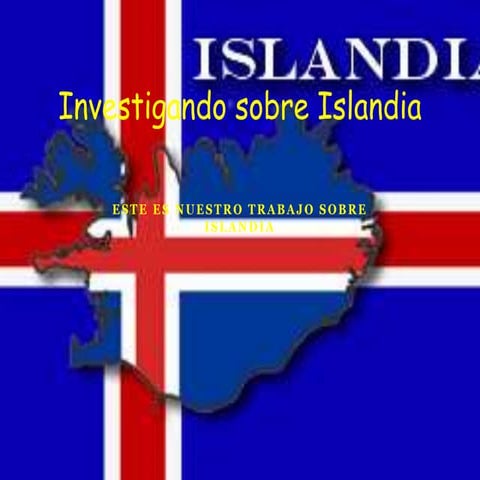 Investigando sobre islandia