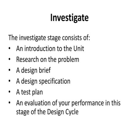 Investigate intro g11 unit 1