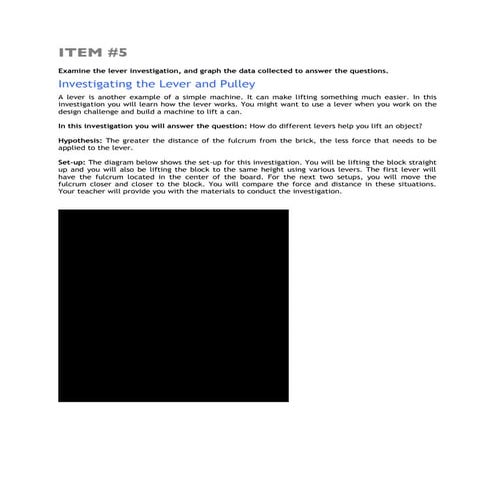 Investigating The  Lever V5 Formatted