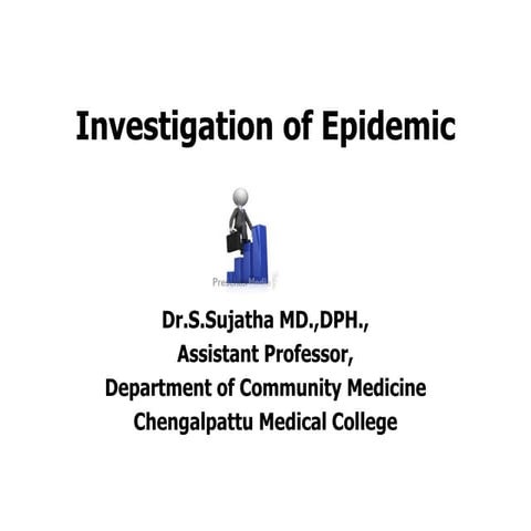 Investigation of Epidemic  