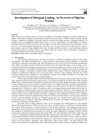 House Prices In Descent As Rates Rise