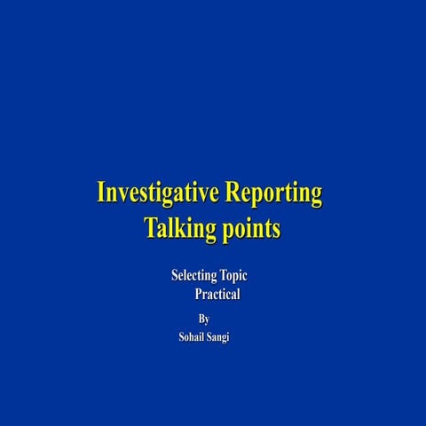 investigative Reporting and selecting topic-ٹاپکس اردو.pdf