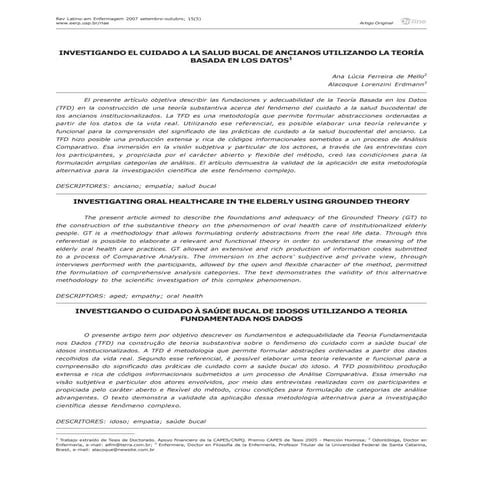 SITUACIÓN EPIDEMIOLÓGICA Y DEMOGRÁFICA DEL ADULTO MAYOR EN LA ÚLTIMA ...