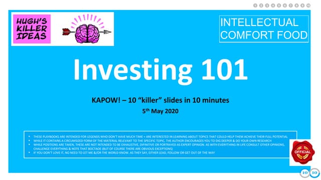 Investing 101 (KaPow!)