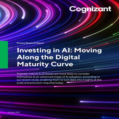 Investing in AI: Moving Along the Digital Maturity Curve