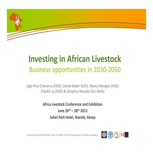 Investing in african livestock