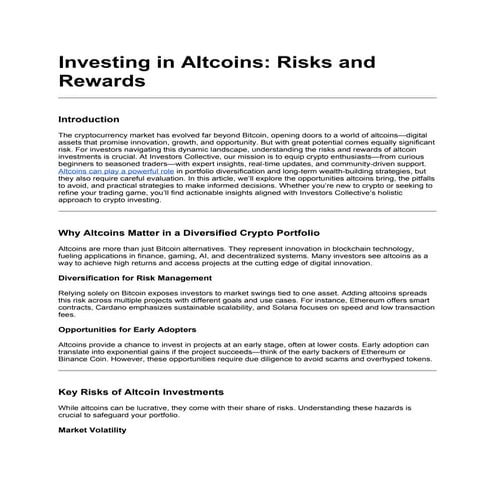 Investing in Altcoins_ Risks and Rewards.docx