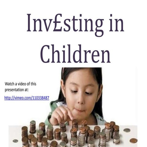Investing in children