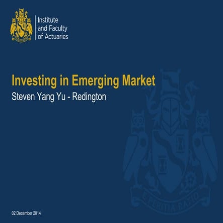 Investing in Emerging Market