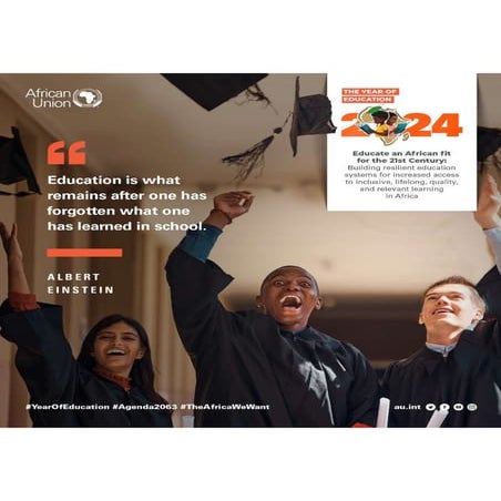 Investing in African Youth future through the Pan African University (PAU).