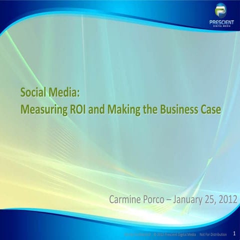 Investing in social media