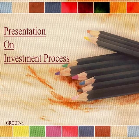 Investment process