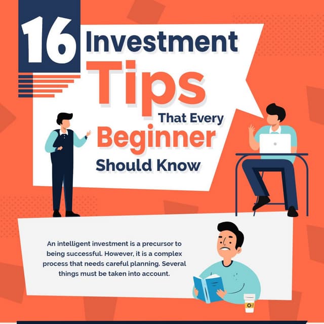 Investment Tips For Beginners Infographic