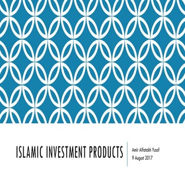 Investment Account Islamic Banking (2017)