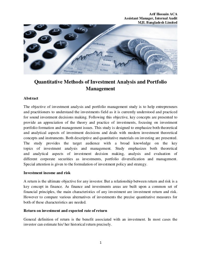 Regression analysis and quantitative trading strategies