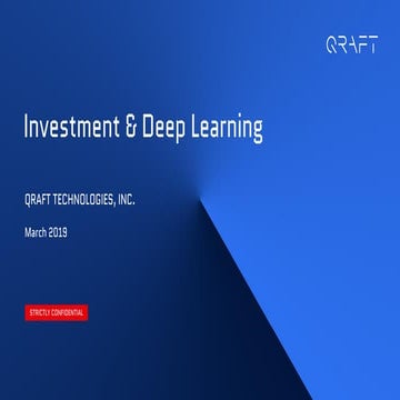 Investment and deep learning