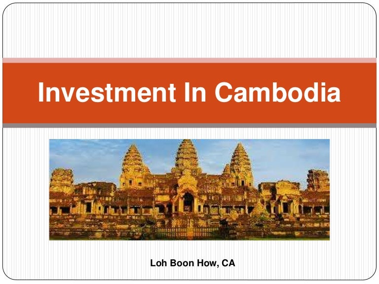 Investment in cambodia
