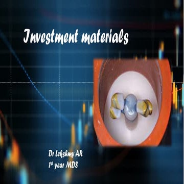 Investment materials                              .pptx