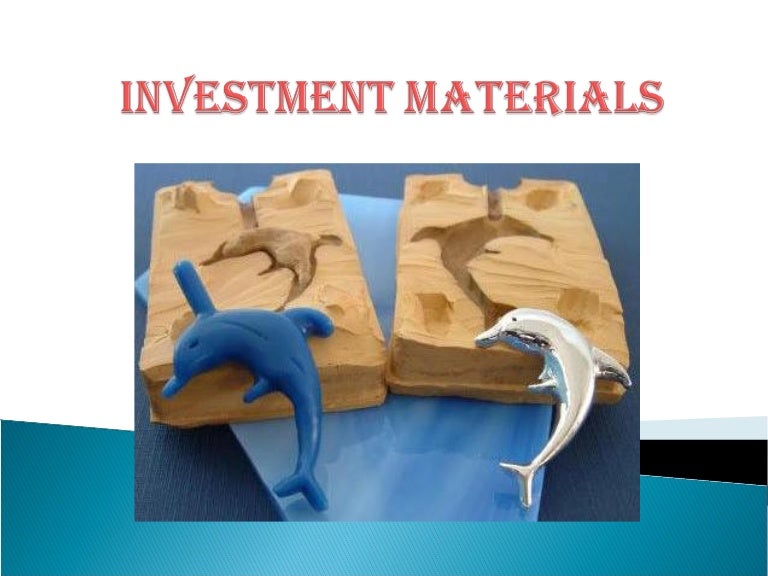 Investment materials and investing techniques