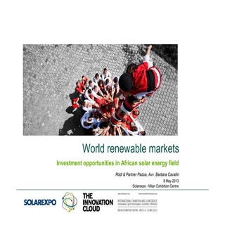 Investment opportunities in african...