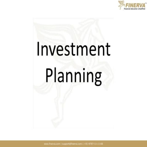 Investment planning