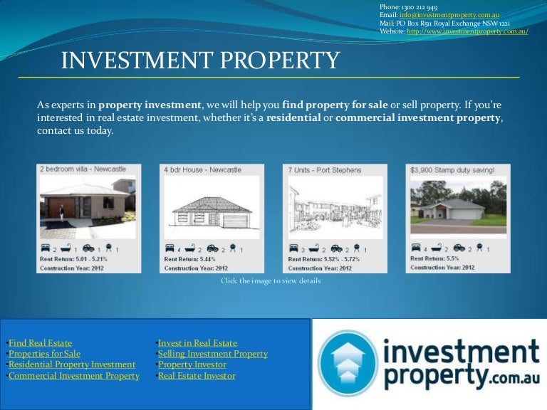 Investment properties