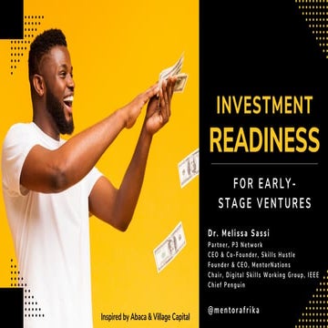 Investment Readiness: Powered by Abaca & Village Capital