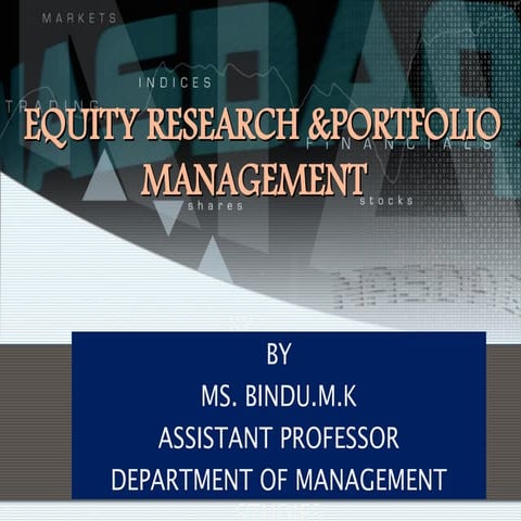 investmentsettings-ERPM.ppt EQUITY,PORTFOLIO,MANAGEMENT