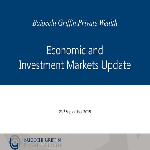 Economic and Investment Update - September 2015