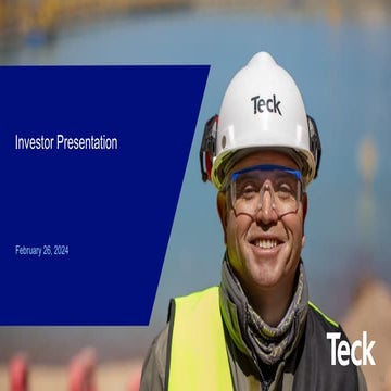 Investor Presentation - February 26, 2024