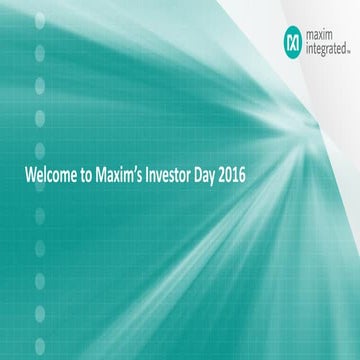 Investor day showfile