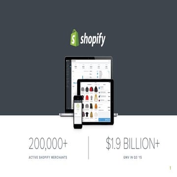 Shopify Presentation | PPTX