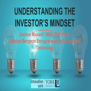 Investor mindset 