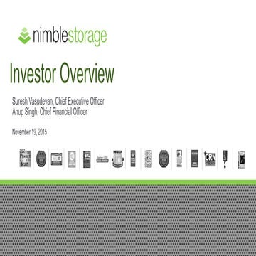 Investor overview presentation
