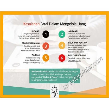 Kesalahan Fatal dalam Mengelola Uang