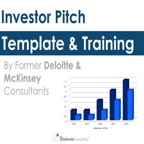 Investor Pitch Template | by ex-Deloitte & McKinsey consultants