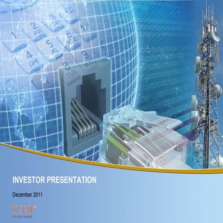 Investor presentation december 2011