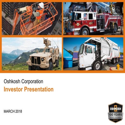 Investor presentation march 2018