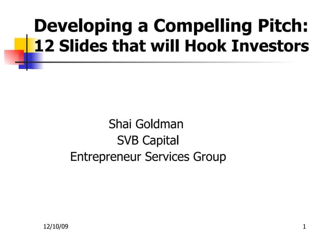 Investor Presentation Template