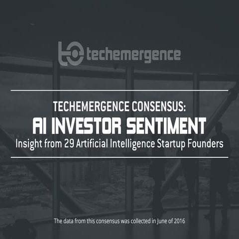 AI Investor Sentiment by Emerj AI Research 