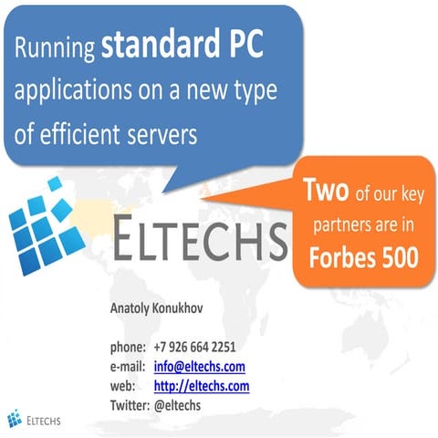 Eltechs Presentation Deck