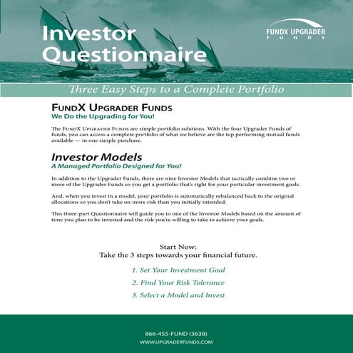 Investors questionnaire