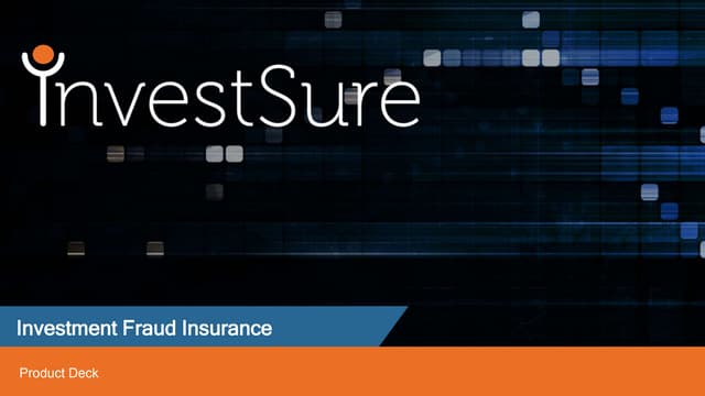 The Digital Innovation Award - InvestSure