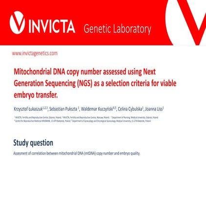 Invicta eshre-poster-mitochondrial dna