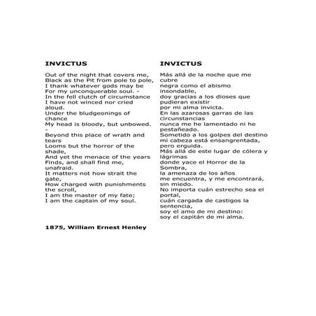 Invictus | PDF